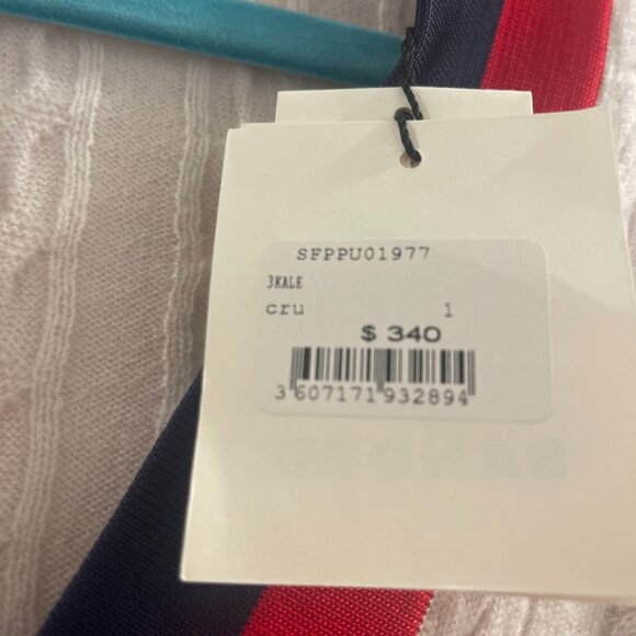 Sandro NWT Women's Andy V-Neck Sweater Size 1 ( Small) - Picture 3 of 5